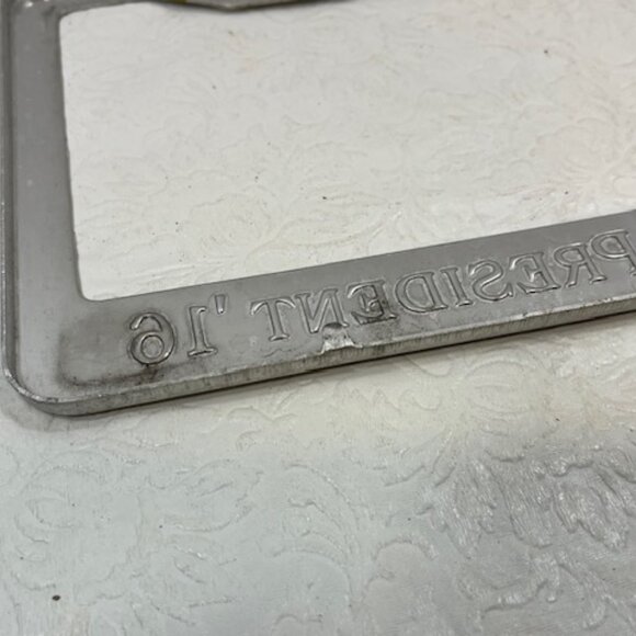 Ben Carson For President '16/Rx For America License Tag Plate Frame - Picture 9 of 9